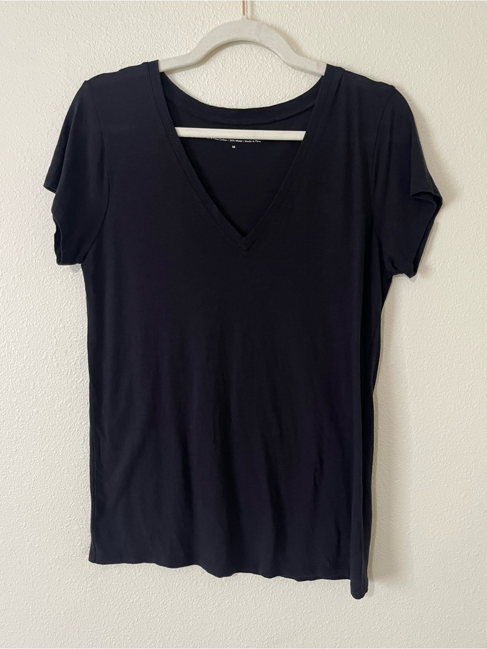 Vince Cotton/modal V neck